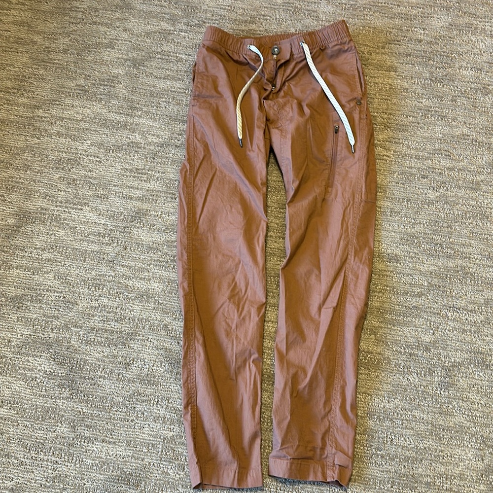 Vuori Ripstop Pants Women’s XS in coral pink
